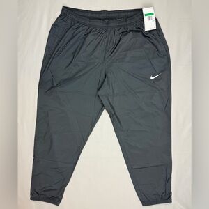 Nike Women’s Team Miler Running Pants XL Black Repel Tapered Leg C4